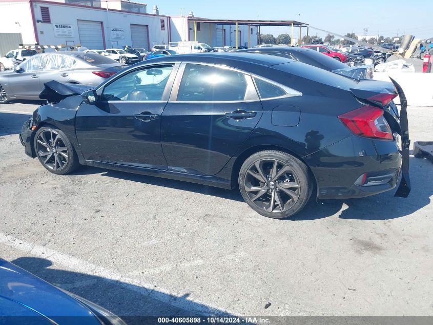 2019 Honda Civic Sport VIN: 2HGFC2F84KH574241 Lot: 40605898