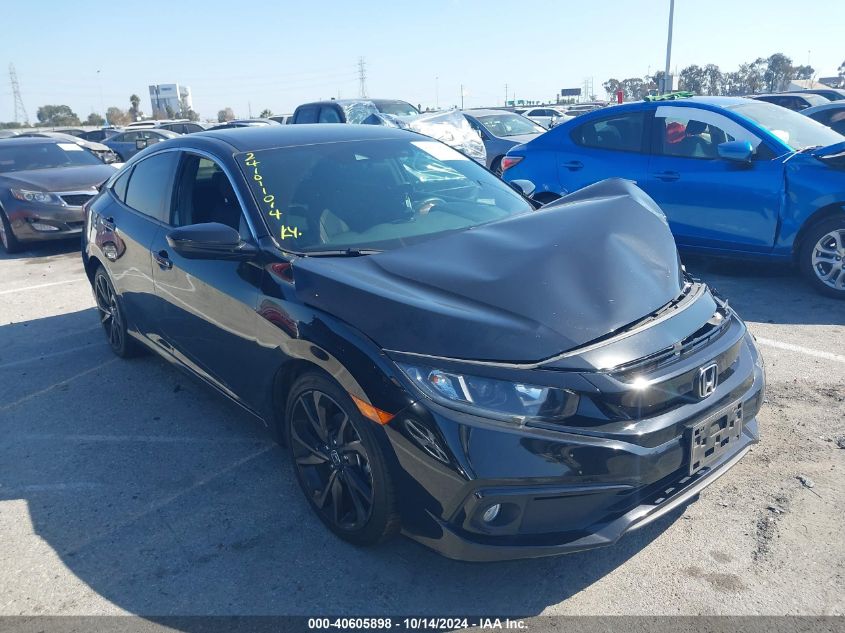 2019 Honda Civic Sport VIN: 2HGFC2F84KH574241 Lot: 40605898