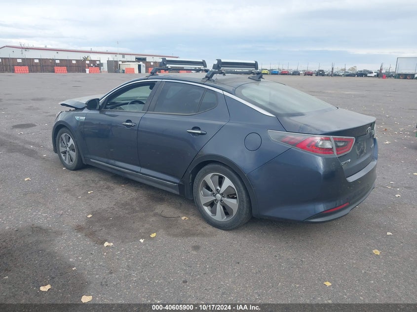 2014 KIA OPTIMA HYBRID VIN: KNAGN4ADXE5068709