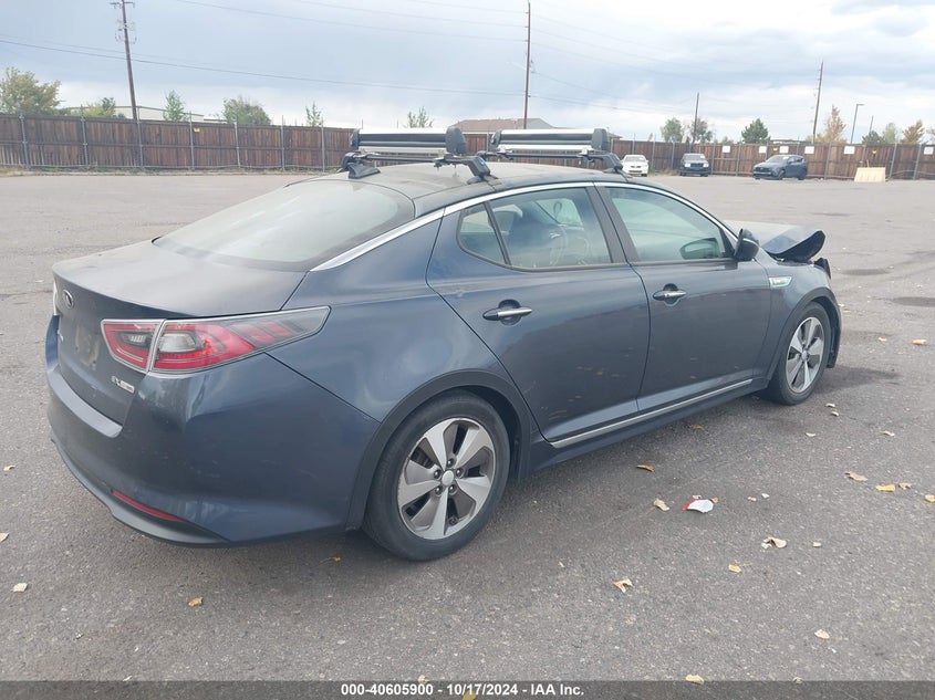 2014 KIA OPTIMA HYBRID VIN: KNAGN4ADXE5068709