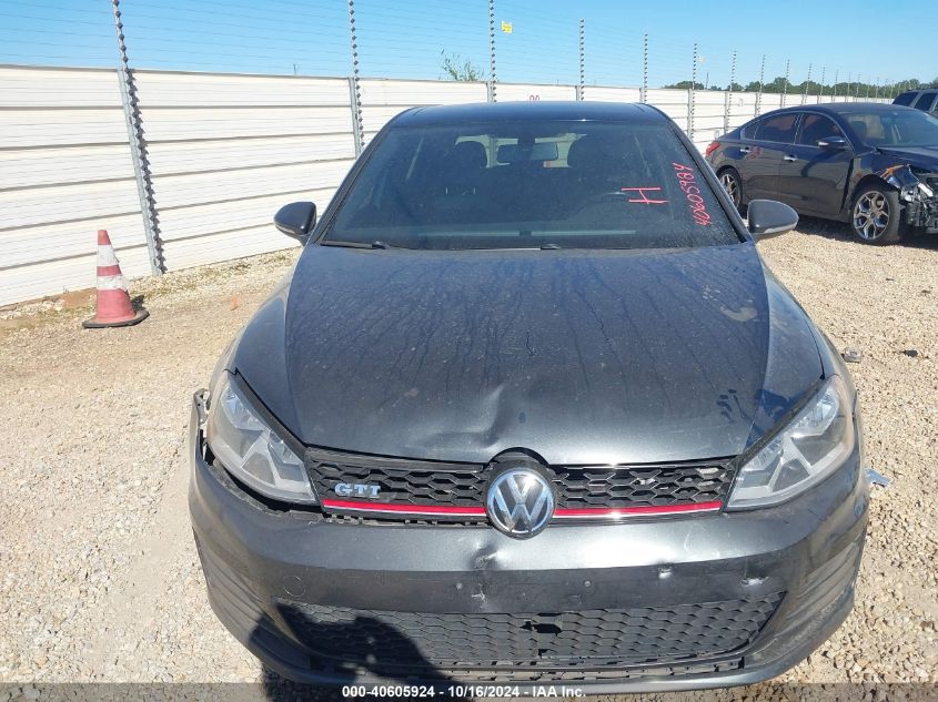 2015 Volkswagen Golf Gti 2.0T Autobahn 4-Door VIN: 3VW4T7AU6FM064940 Lot: 40605924