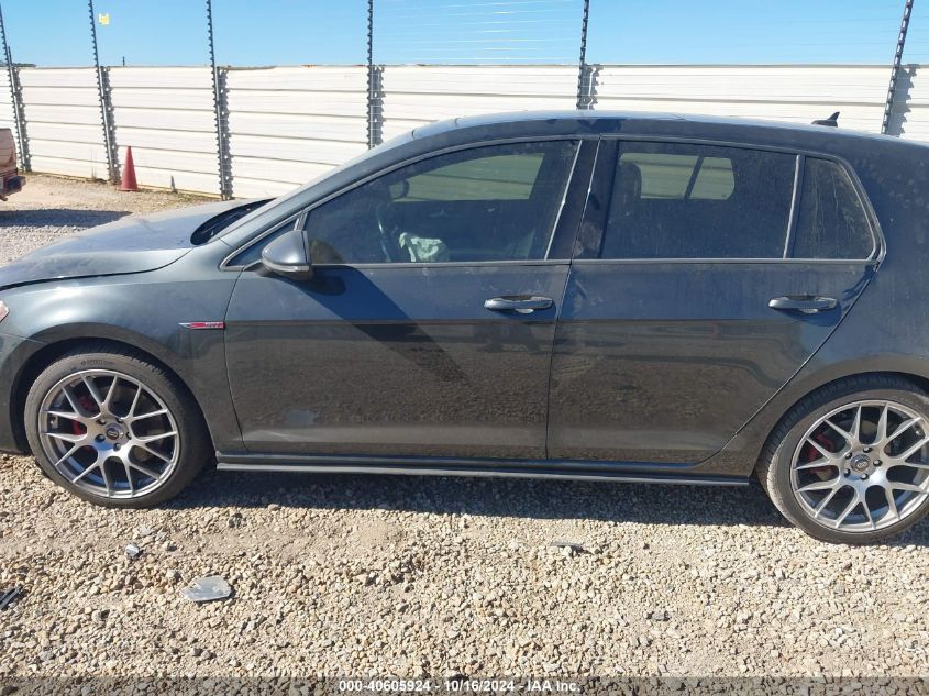 2015 Volkswagen Golf Gti 2.0T Autobahn 4-Door VIN: 3VW4T7AU6FM064940 Lot: 40605924