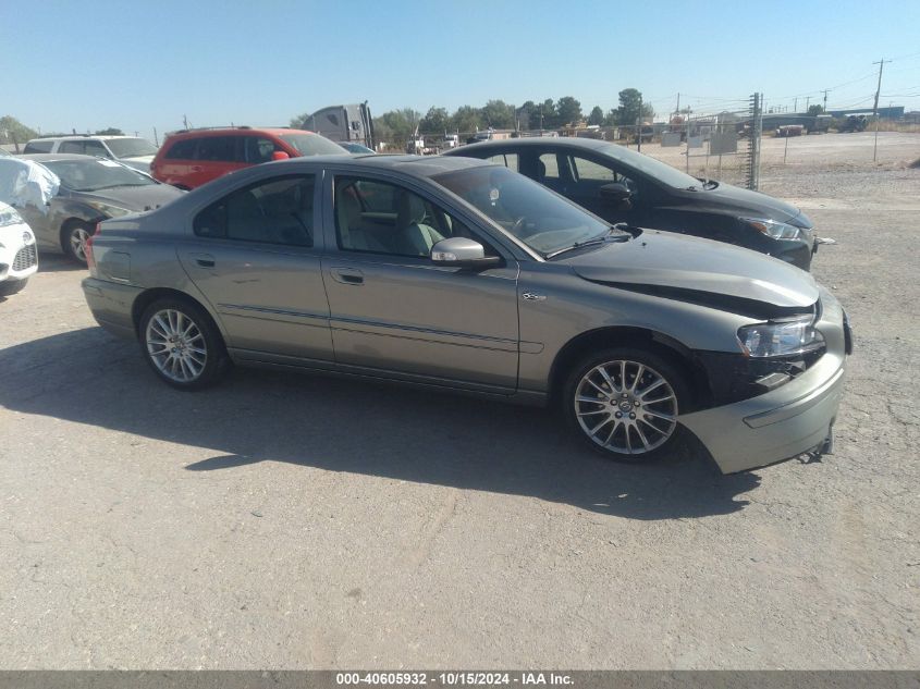 2007 Volvo S60 2.5T VIN: YV1RS592X72631446 Lot: 40605932