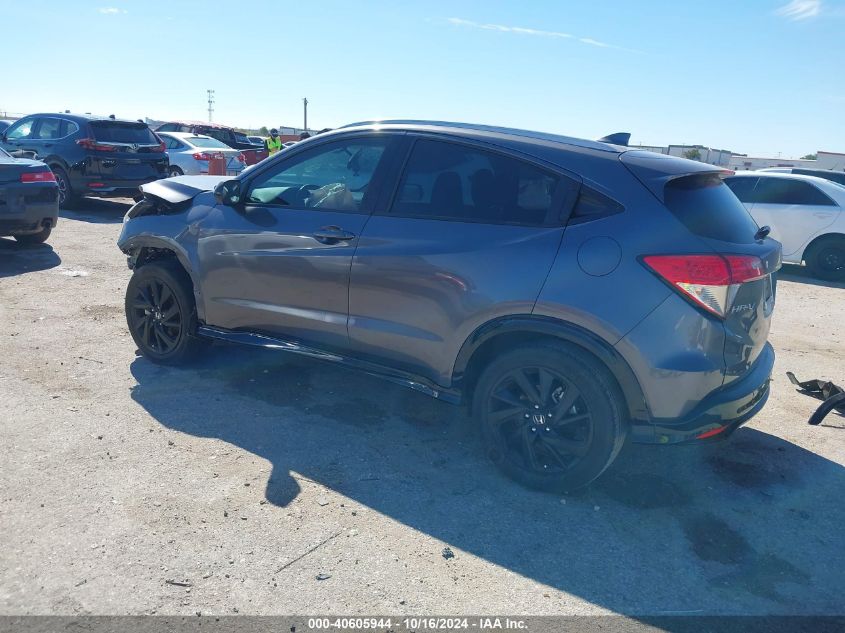 2022 Honda Hr-V 2Wd Sport VIN: 3CZRU5H1XNM706266 Lot: 40605944