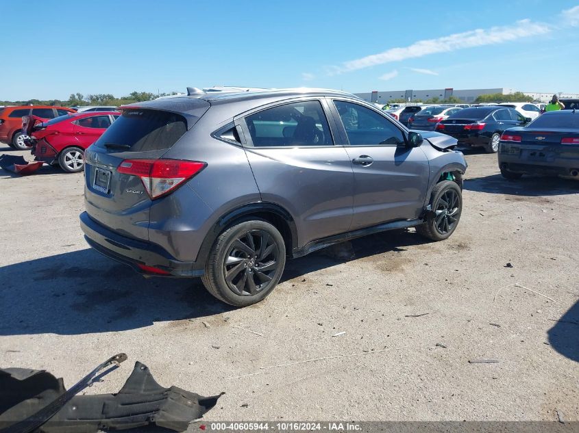 2022 Honda Hr-V 2Wd Sport VIN: 3CZRU5H1XNM706266 Lot: 40605944