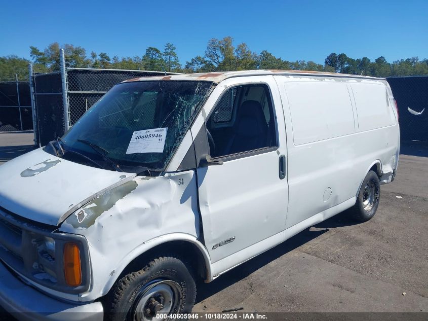 2002 Chevrolet Express VIN: 1GCEG15M421140648 Lot: 40605946