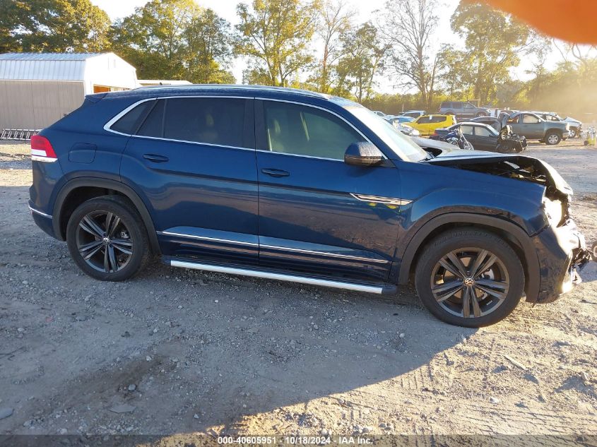 2022 Volkswagen Atlas Cross Sport 3.6L V6 Sel R-Line VIN: 1V2SE2CA0NC221838 Lot: 40605951