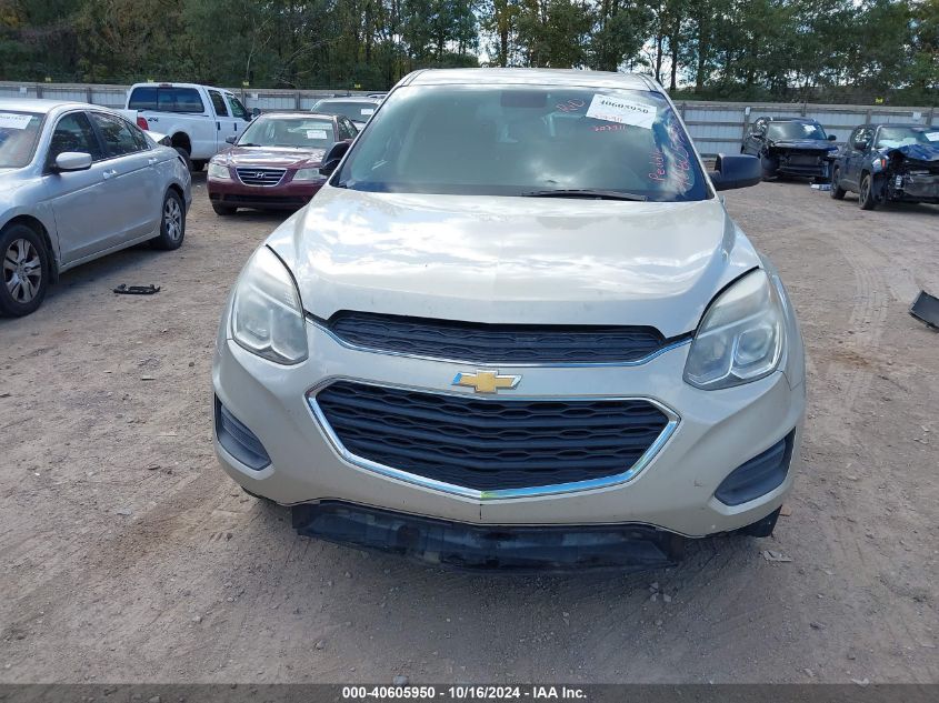 2016 Chevrolet Equinox Ls VIN: 2GNALBEK6G1126970 Lot: 40605950