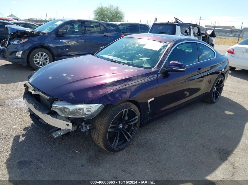 2017 BMW 440I VIN: WBA4P1C59HK522603 Lot: 40605963