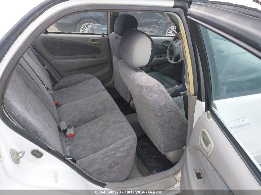 1998 Toyota Corolla Le VIN: 1NXBR18E2WZ100635 Lot: 40605973