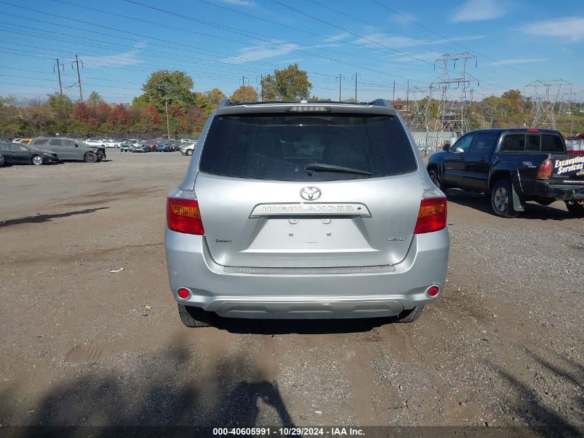 2010 Toyota Highlander Limited V6 VIN: 5TDDK3EH4AS016311 Lot: 40605991