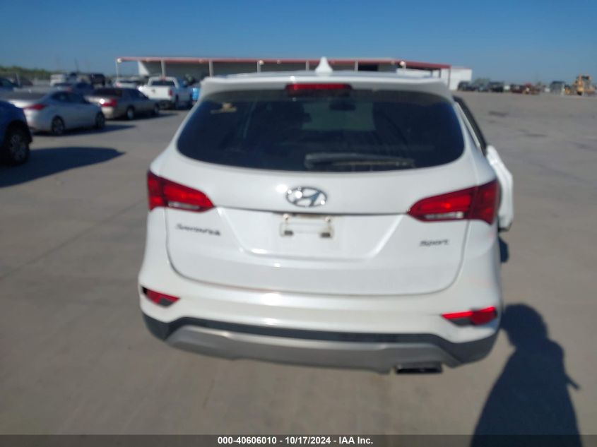 2017 Hyundai Santa Fe Sport 2.4L VIN: 5NMZT3LBXHH033595 Lot: 40606010