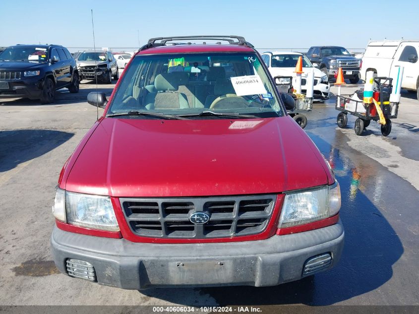 2000 Subaru Forester L VIN: JF1SF6356YH729897 Lot: 40606034