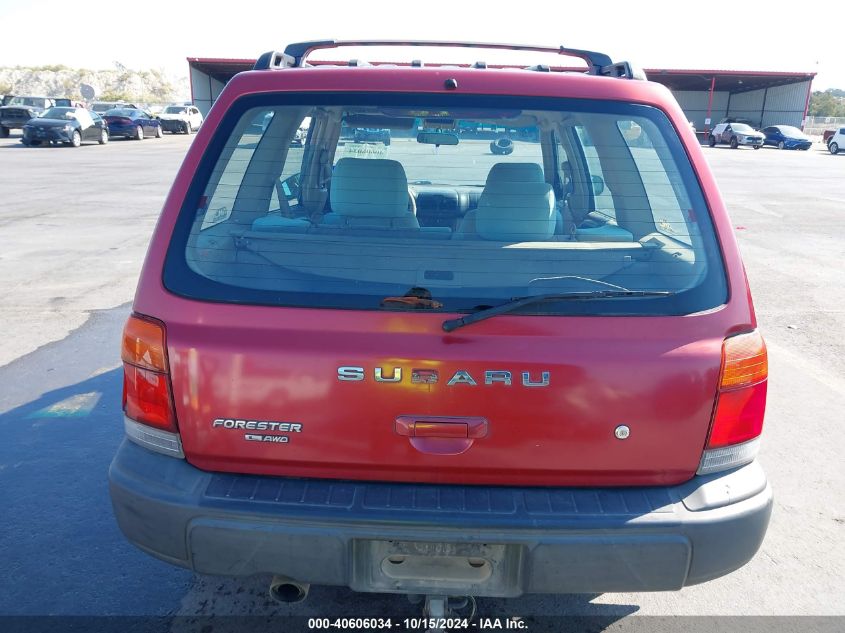 2000 Subaru Forester L VIN: JF1SF6356YH729897 Lot: 40606034