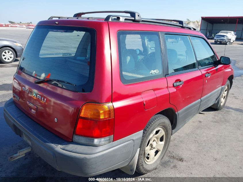 2000 Subaru Forester L VIN: JF1SF6356YH729897 Lot: 40606034