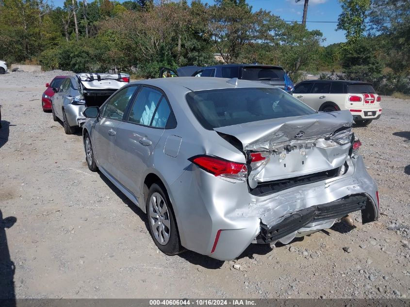 2021 Toyota Corolla Le VIN: 5YFEPMAE4MP248685 Lot: 40606044