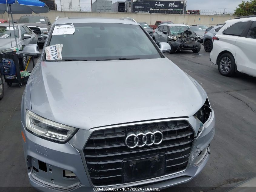 2018 Audi Q3 2.0T Premium/2.0T Sport Premium VIN: WA1HCCFS1JR003422 Lot: 40606057