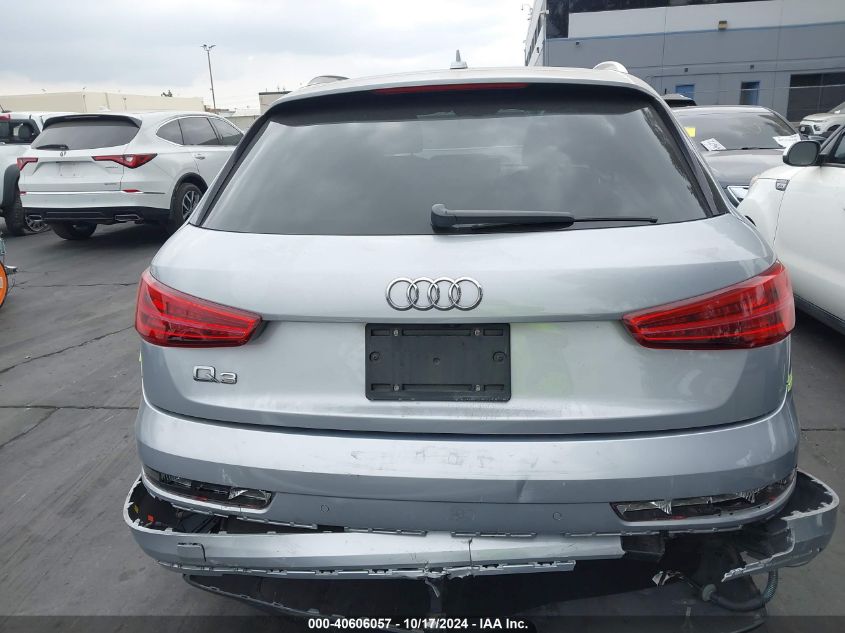 2018 Audi Q3 2.0T Premium/2.0T Sport Premium VIN: WA1HCCFS1JR003422 Lot: 40606057