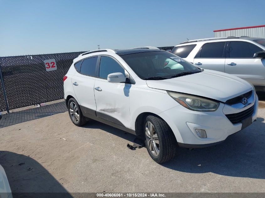 2014 Hyundai Tucson Limited VIN: KM8JU3AG2EU824339 Lot: 40606061