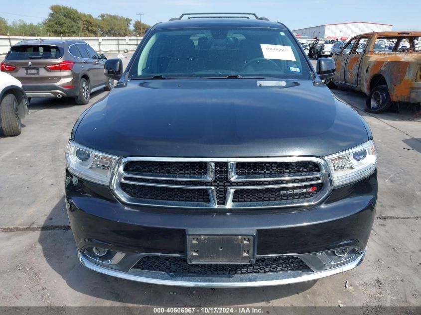 2014 Dodge Durango Sxt VIN: 1C4RDJAG0EC291957 Lot: 40606067