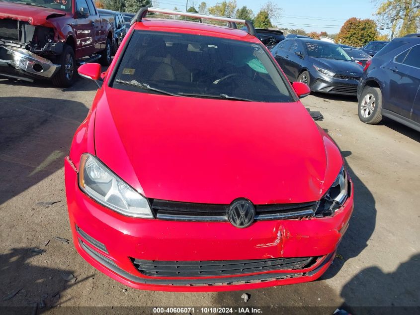 2015 Volkswagen Golf Tsi S 4-Door VIN: 3VW217AU1FM093713 Lot: 40606071