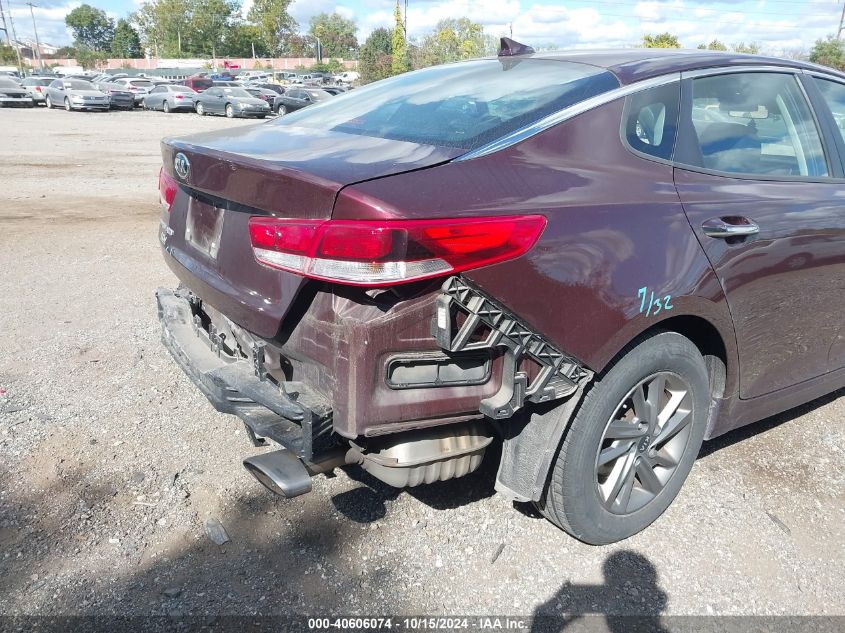 2019 Kia Optima Lx VIN: 5XXGT4L37KG348902 Lot: 40606074