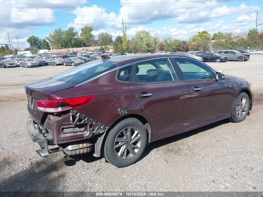 2019 Kia Optima Lx VIN: 5XXGT4L37KG348902 Lot: 40606074