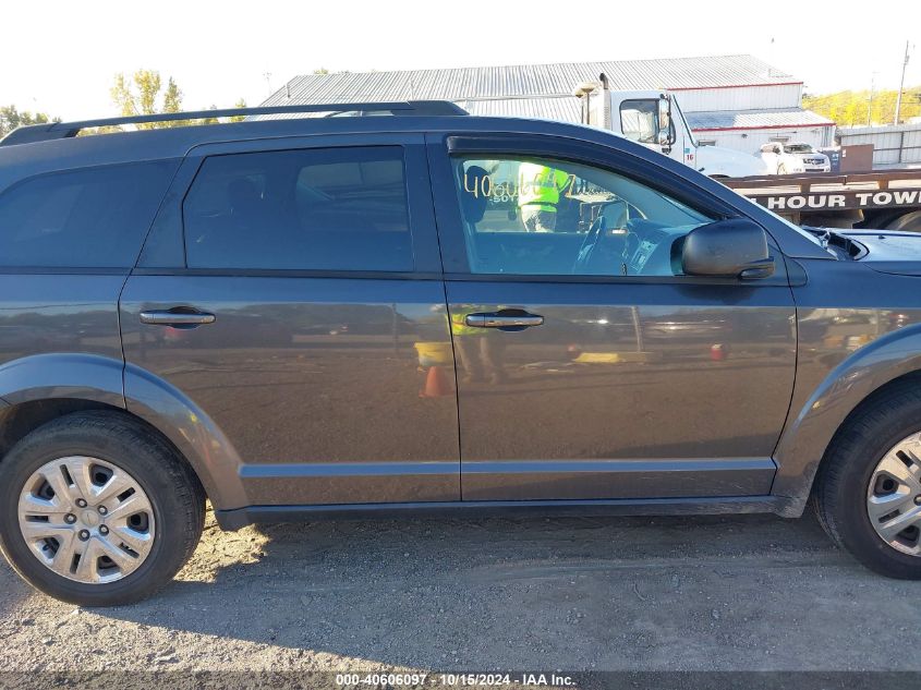 2016 Dodge Journey Se VIN: 3C4PDCAB0GT109298 Lot: 40606097