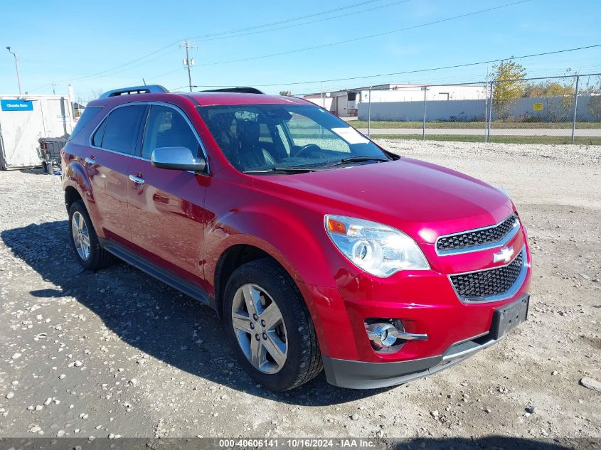 VIN 2GNFLHEKXF6242263 2015 Chevrolet Equinox, Ltz no.1