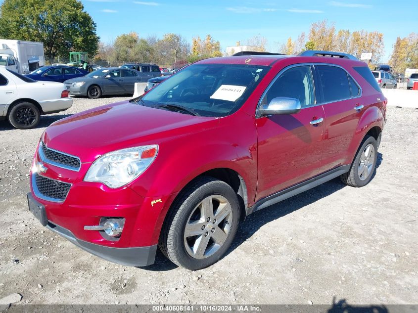 VIN 2GNFLHEKXF6242263 2015 Chevrolet Equinox, Ltz no.2