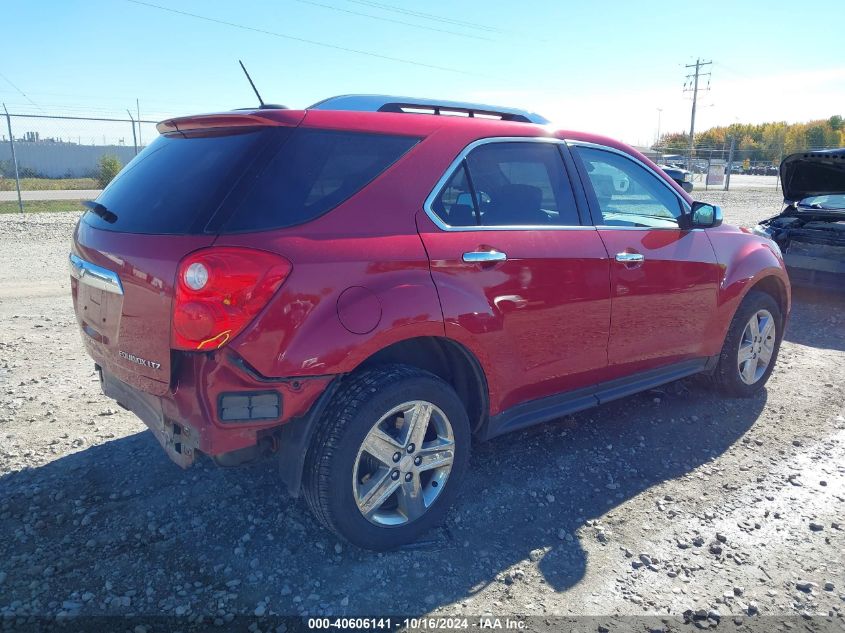 VIN 2GNFLHEKXF6242263 2015 Chevrolet Equinox, Ltz no.4