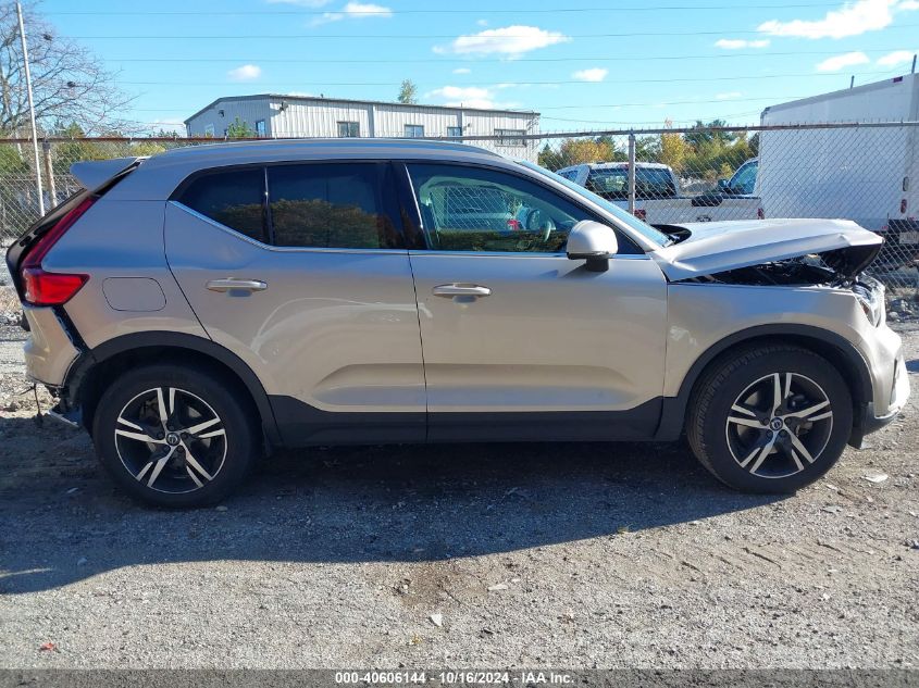 2023 Volvo Xc40 B5 Plus Bright Theme VIN: YV4L12UN8P2970573 Lot: 40606144