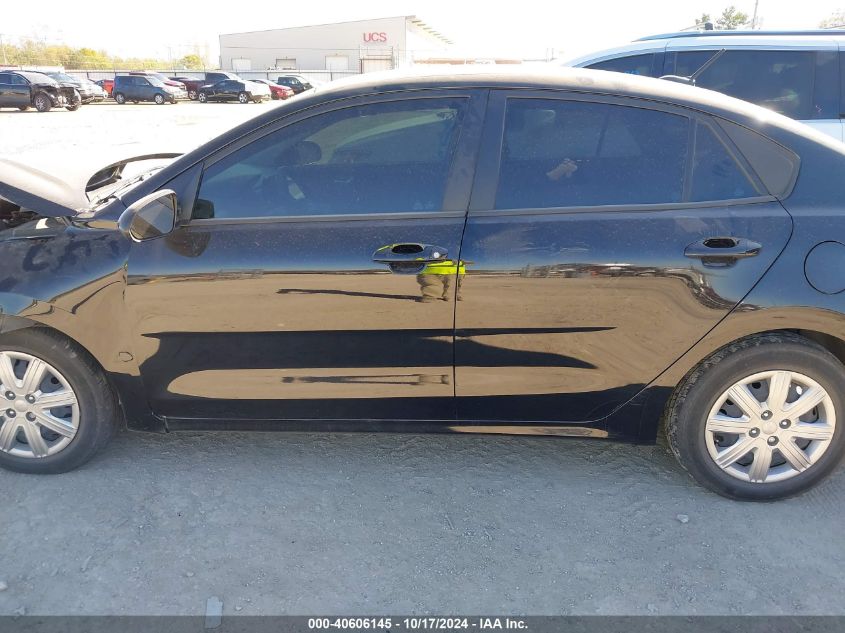 2023 Kia Rio S VIN: 3KPA24AD8PE586908 Lot: 40606145