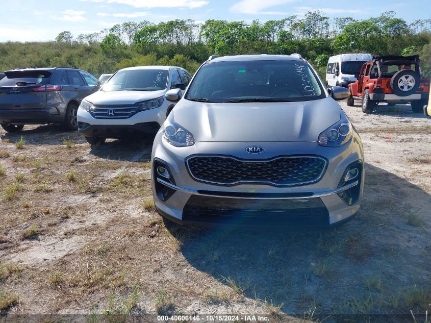 2020 Kia Sportage Ex VIN: KNDPN3AC1L7664684 Lot: 40606146