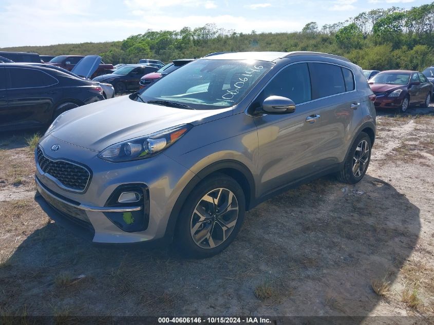 2020 Kia Sportage Ex VIN: KNDPN3AC1L7664684 Lot: 40606146