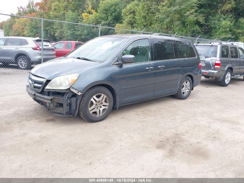 2006 Honda Odyssey Ex VIN: 5FNRL38466B426244 Lot: 40606149