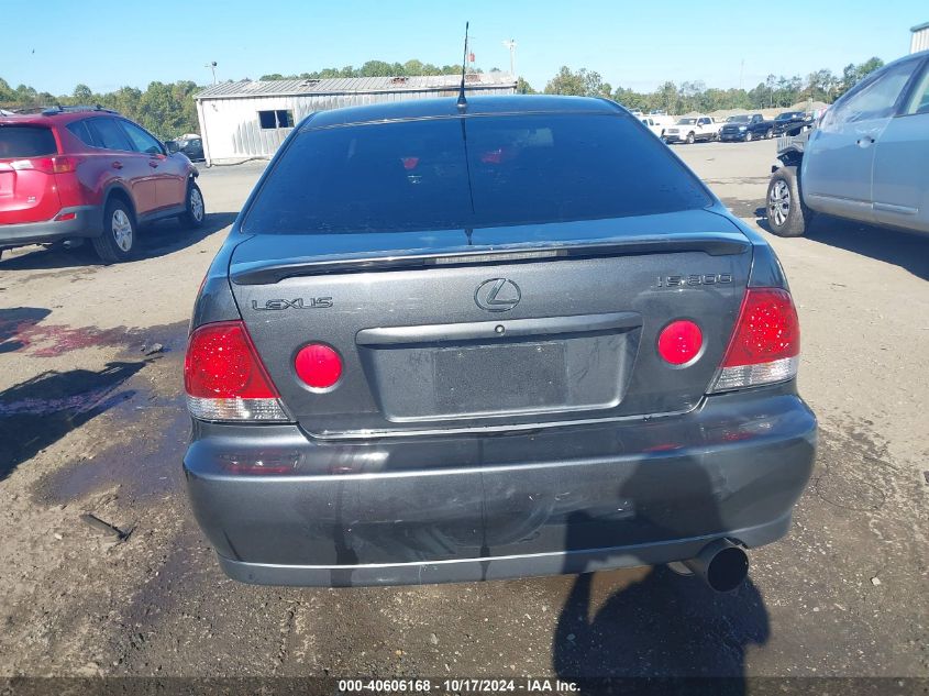 2004 Lexus Is 300 VIN: JTHBD192540083615 Lot: 40606168