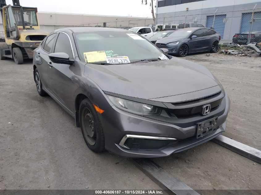 2019 Honda Civic Lx VIN: 2HGFC2F69KH556865 Lot: 40606187