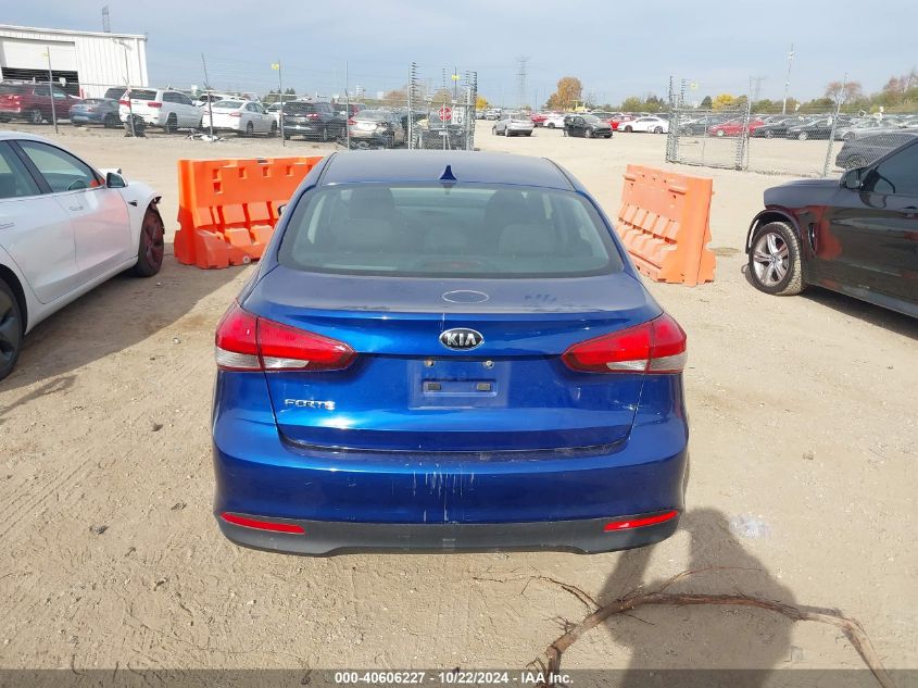 2018 Kia Forte Lx VIN: 3KPFK4A77JE168301 Lot: 40606227