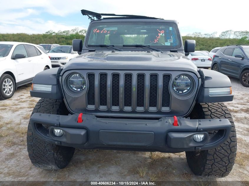 2019 Jeep Wrangler Unlimited Rubicon 4X4 VIN: 1C4HJXFG3KW690940 Lot: 40606234