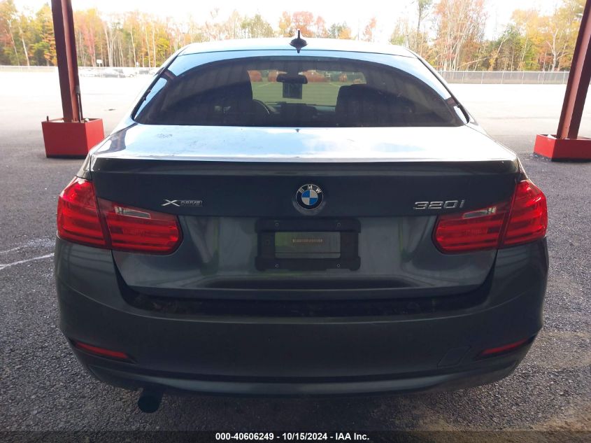 2015 BMW 320I xDrive VIN: WBA3C3G53FNT51131 Lot: 40606249