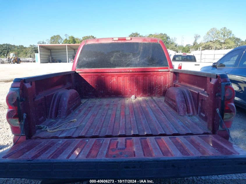 2005 Chevrolet Silverado 1500 Ls VIN: 2GCEC13T951340610 Lot: 40606273