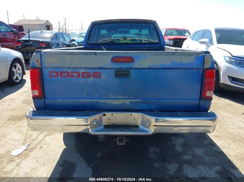 1996 Dodge Dakota VIN: 1B7GL23X1TS601713 Lot: 40606274