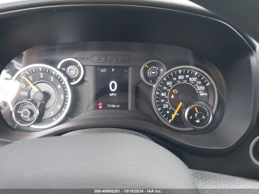 2019 Ram 1500 Tradesman 4X4 6'4 Box VIN: 1C6RRFCG6KN753716 Lot: 40606281