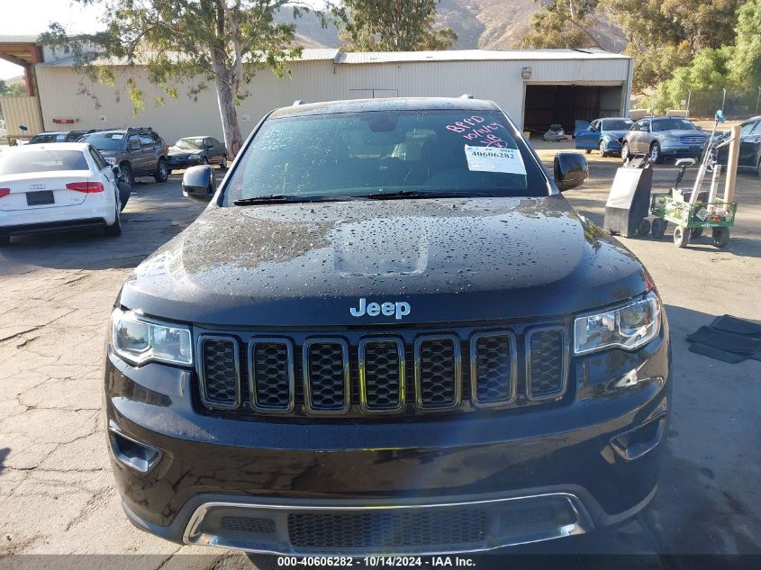 2018 Jeep Grand Cherokee Limited 4X2 VIN: 1C4RJEBG9JC489302 Lot: 40606282