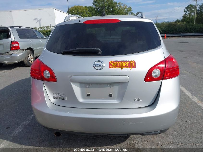 2009 Nissan Rogue Sl VIN: JN8AS58VX9W433903 Lot: 40606333