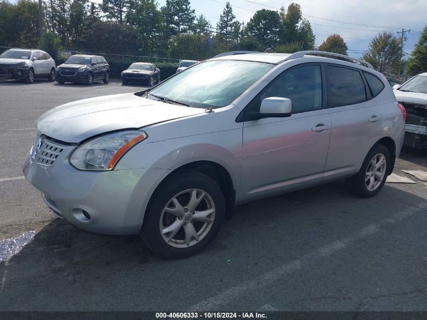 2009 Nissan Rogue Sl VIN: JN8AS58VX9W433903 Lot: 40606333