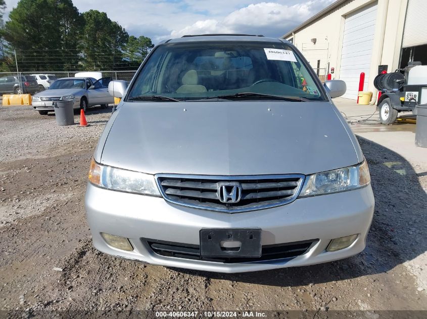 2002 Honda Odyssey Ex VIN: 2HKRL18632H565541 Lot: 40606347