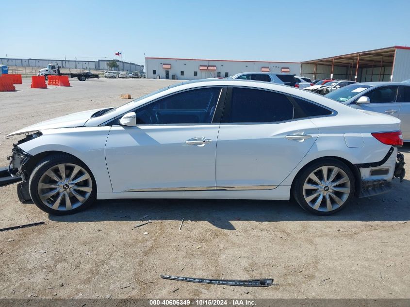 2016 Hyundai Azera Limited VIN: KMHFH4JGXGA535259 Lot: 40606349