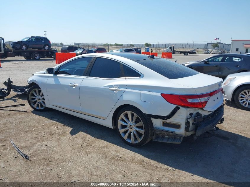 2016 Hyundai Azera Limited VIN: KMHFH4JGXGA535259 Lot: 40606349